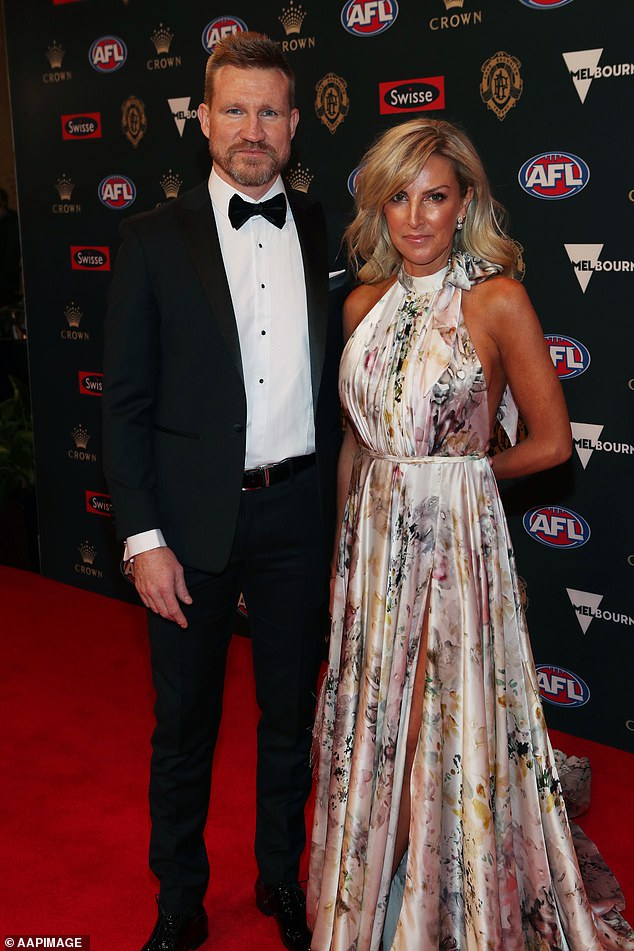 Nathan Buckley (left) and Tania married in December 2002 and announced their divorce in December 2020, almost 18 years to the day they got married