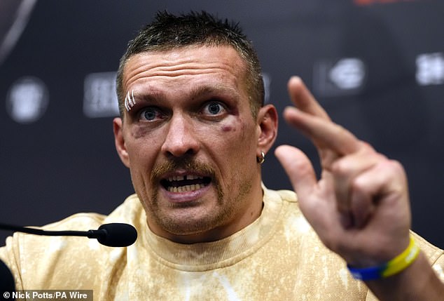 Usyk went on to win the fight and was crowned unified world heavyweight champion