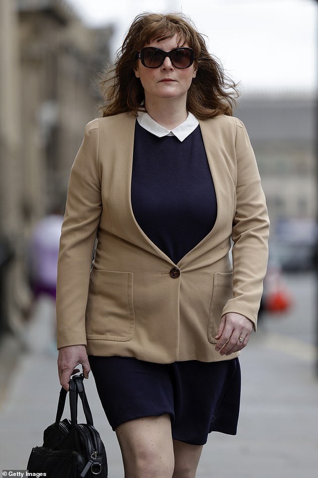 He met his wife Miranda Knight (pictured) in Bristol in 2019, under the alias Arthur Knight.  The couple later married in 2020