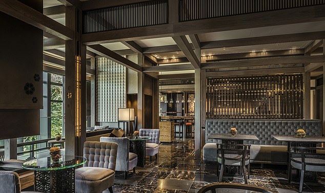 The Lounge & Bar serves everything from coffee and pastries to after-dinner drinks