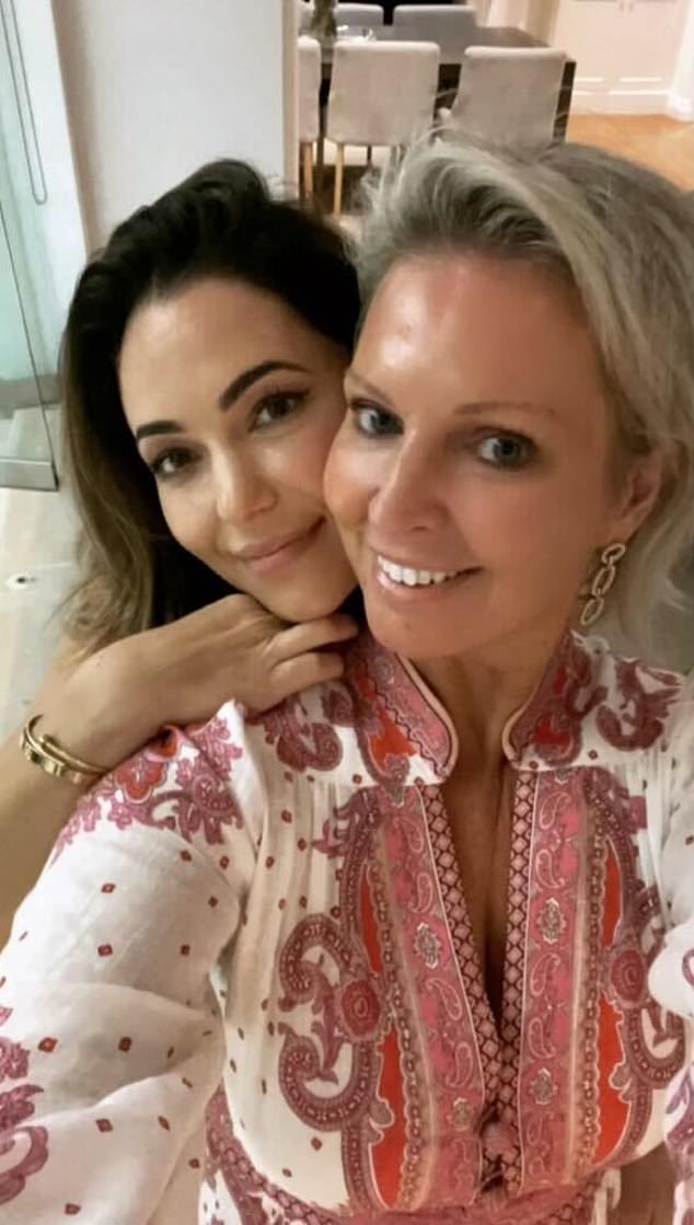 Reports have falsely insinuated that Kristin (pictured left with Shelley) was involved in the breakdown of the marriage, which she says is 