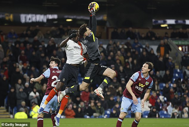 Trafford is considered to be good with his feet and following the Clarets' relegation, Newcastle and Liverpool are monitoring his situation