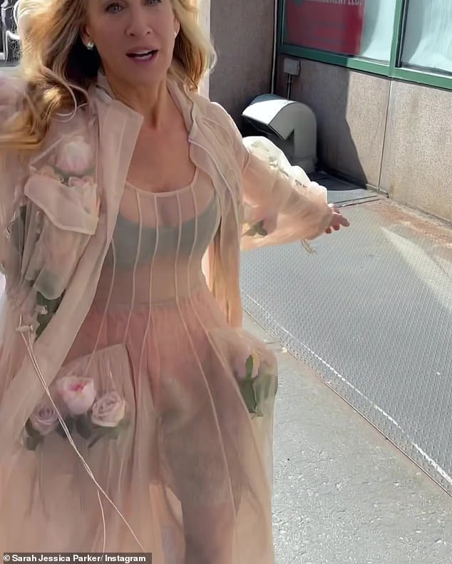 Field is now working on Emily In Paris - but briefly returned to the SATC universe to style Kim Cattrall's one-off cameo as Samantha in And Just Like That