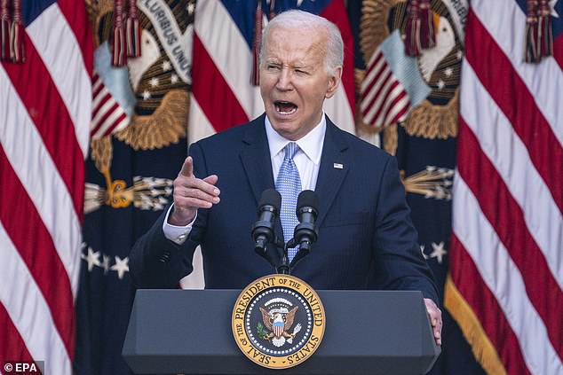 President Joe Biden was forced to correct himself after saying a mutilated American citizen still held by Hamas is 