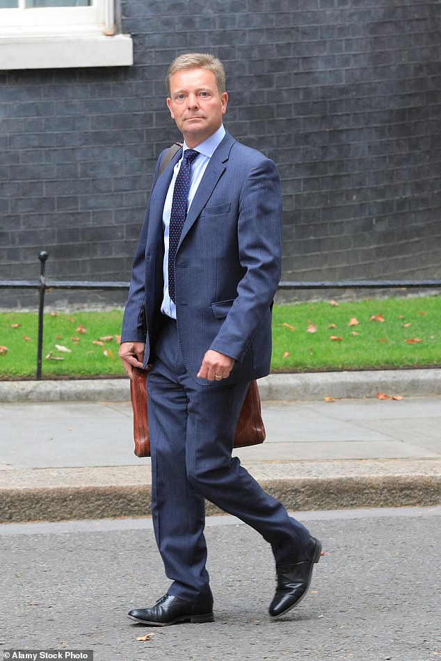 Craig MacKinlay outside 10 Downing Street for a Cabinet meeting on September 2, 2019