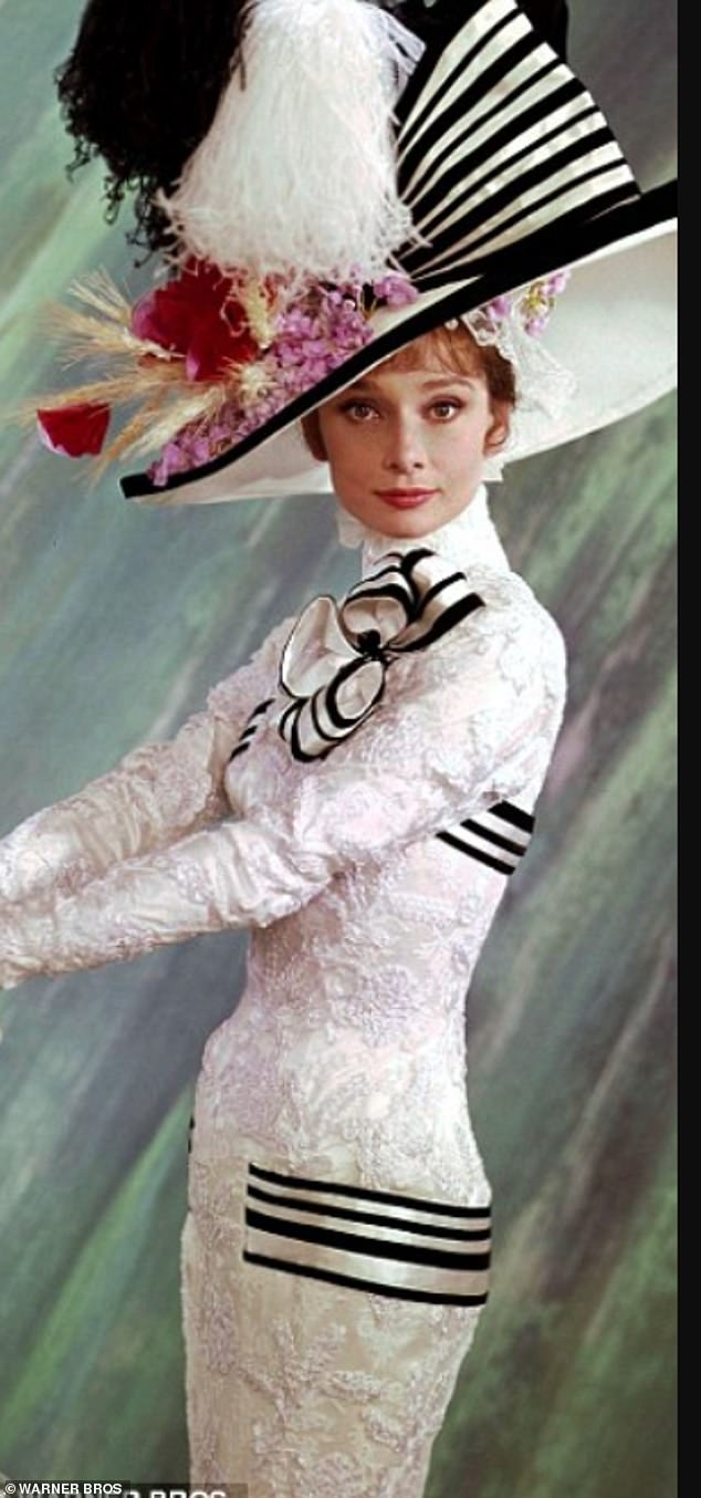 Zara seemed to take inspiration from Eliza Doolittle.  Depicted Audrey Hepburn as the character in the 1964 film