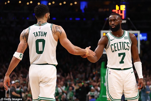 The Celtics won Game 1 of the conference finals against Indiana 133-128 in overtime
