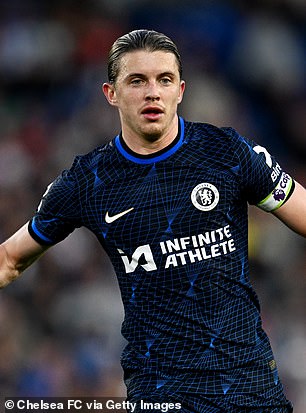 Conor Gallagher captained Chelsea for much of the season but could still be up for sale