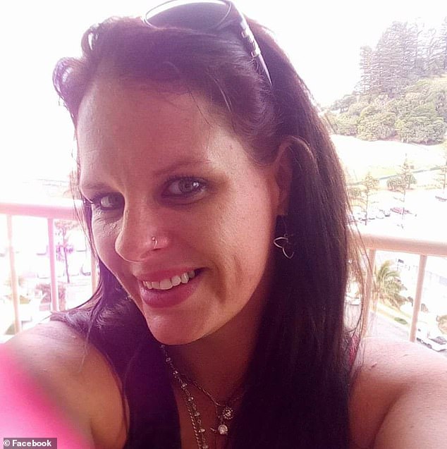 Custody of Kallista Mutten's (above) daughter Charlsie was a topic of discussion at a dinner party not long before the alleged shooting murder of the schoolgirl.