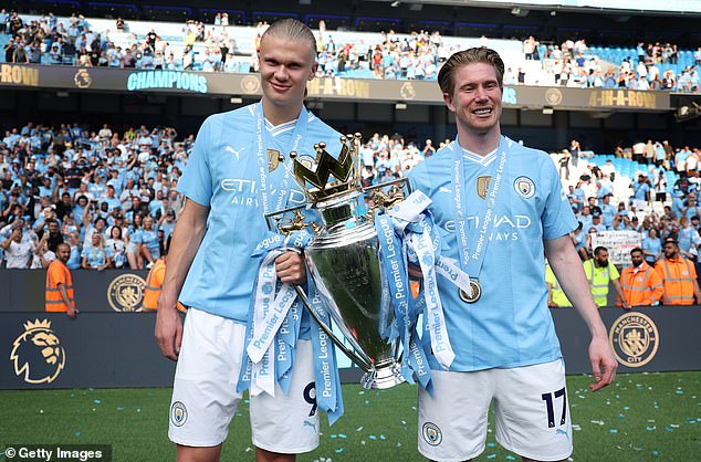 Manchester City won a sixth Premier League title in seven years but only finished fourth