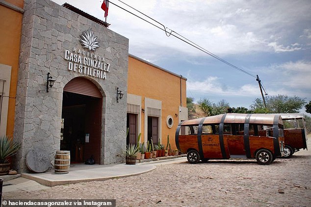 Hacienda Casa González in Jalisco, Mexico, owned by the family of Francisco Javier González.  According to its website, the company currently produces 26 different tequilas