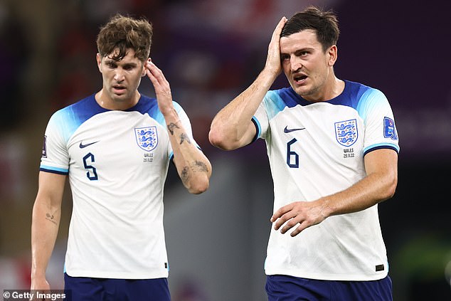 Southgate's favorite centre-backs John Stones and Harry Maguire do not play for their clubs