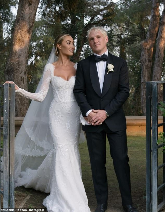The former Made In Chelsea stars tied the knot in front of their loved ones at the Chelsea Registry Office last April before jetting off to Spain for a second lavish ceremony in May