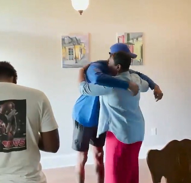 Smith shared a video of himself giving mother Christina Smith-Sylve the property on Instagram