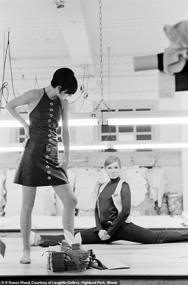 Betsey Johnson demonstrated her dancing skills in 1966