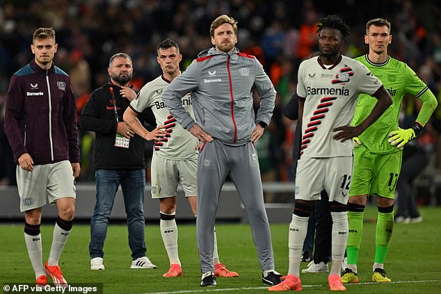 Leverkusen's players recorded dismal numbers as they were dominated by Atalanta and lost the Europa League final
