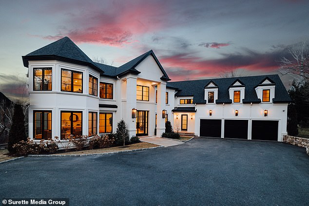 Horford's Brookline, Massachusetts home (pictured) goes on the market for $9 million