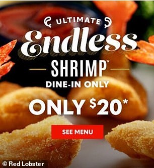 Bosses at the seafood chain have blamed the $20 Endless Shrimp deal for mounting losses