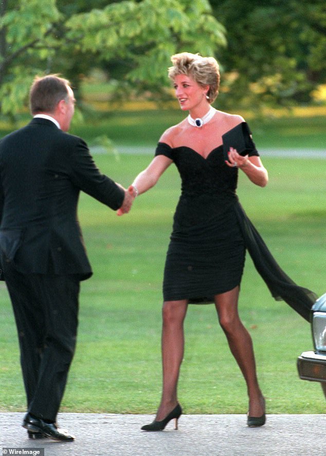 Revenge in style: On the same night in 1994 that Prince Charles admitted to the nation that he had cheated on his wife, Diana attended a Vanity Fair party — and kept the world's media firmly fixated on her