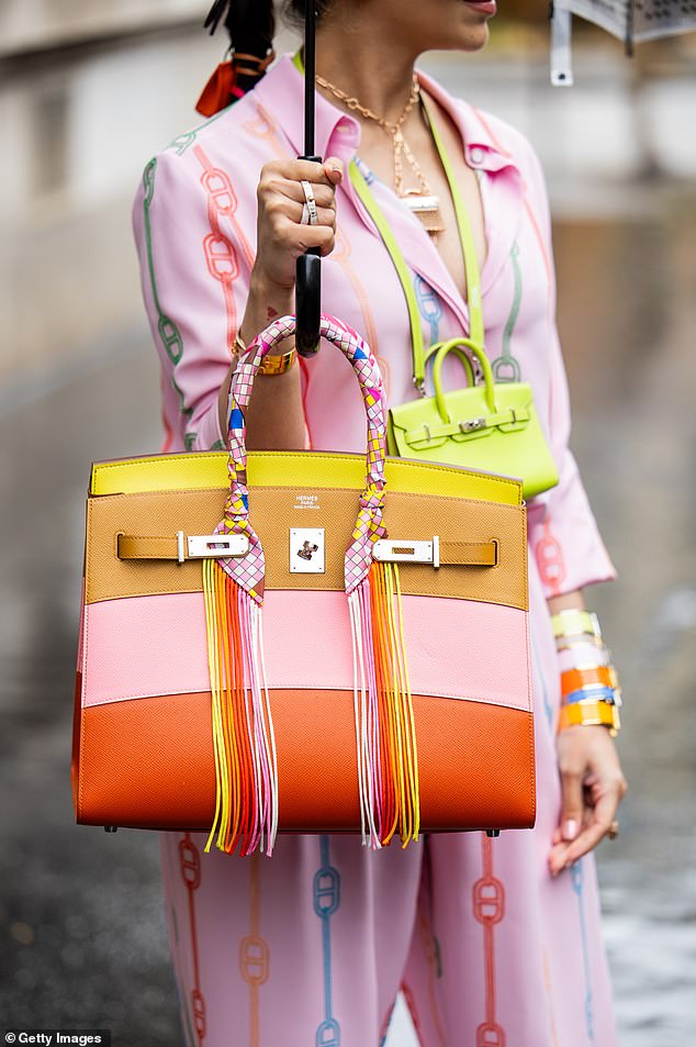 Today, Birkin bags can cost thousands of dollars, and rare examples can sell for even more