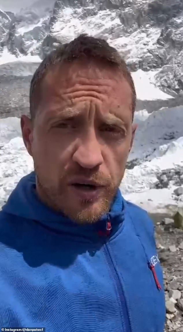 British climber Daniel Paul Paterson, 40, and his guide Pas Tenji Sherpa, 23, also remain missing after successfully reaching the summit on Tuesday morning, only to be caught in an icefall during their descent just minutes later.