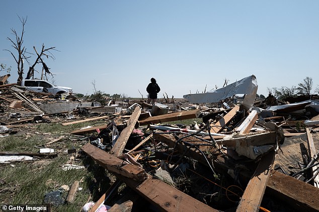 Of the 35 people injured by the tornado, at least 14 were taken to out-of-county hospitals for medical treatment, officials said, adding that the actual number of injuries was most likely higher.