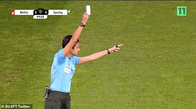 Last year, a white card was introduced in Portugal to reward acts of good sportsmanship