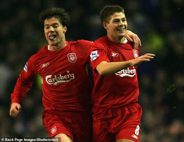 Alonso played with Gerrard in Liverpool's midfield for five years between 2004 and 2009