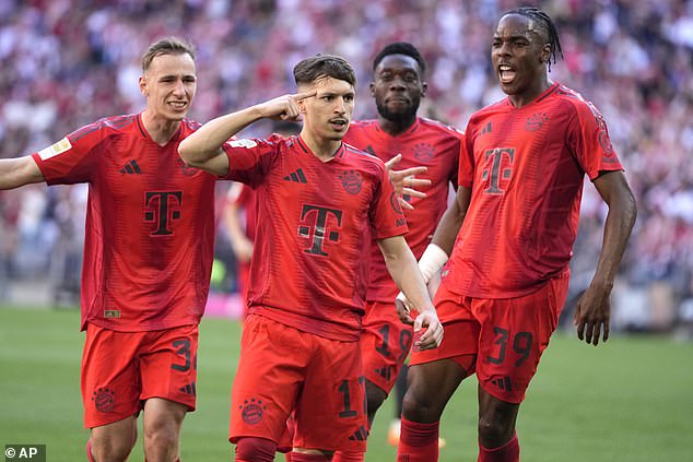 Bayern Munich have also had a difficult campaign, but still finished in third place in the Bundesliga