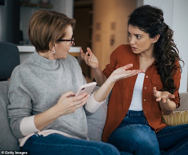 She explained how she wanted her mother-in-law and her boyfriend, both 66, to get rid of their dog, never discipline her children and appoint her as the main deed holder of the house - to name a few (stock image)