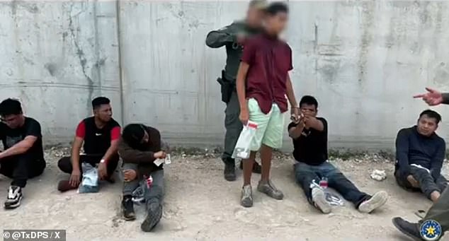 Five Mexican citizens and the 16-year-old smuggler were taken into custody by U.S. Border Patrol