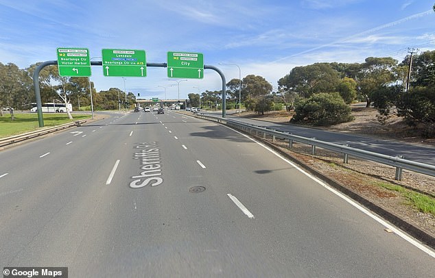 Magistrate Kylie Schulz said the speed at which Ms Haif drove along Sherriffs Road in Lonsdale (pictured) was 'incomprehensible' and posed a danger to herself and others.