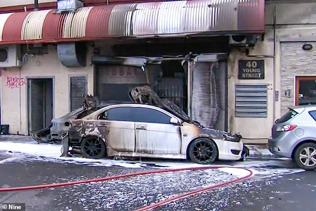 The shooting follows a series of fires at tobacco shops in Melbourne, believed to be organized by illegal tobacco syndicates