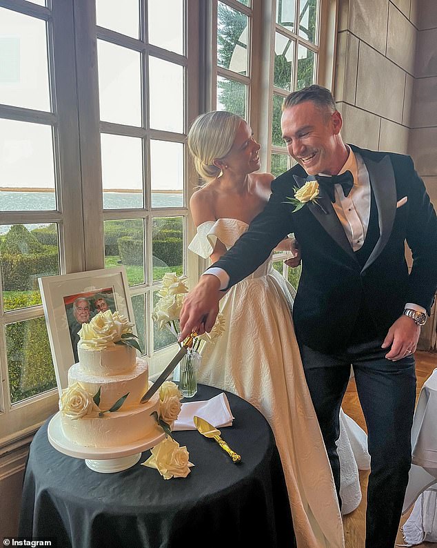 She recently gave fans a sneak peek into her lavish wedding to her husband Martin John when they tied the knot on April 16 after seven years together.