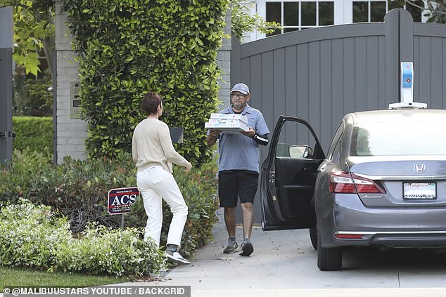It was also recently revealed that the Brentwood home is just two blocks away from the ex-wife, Jennifer Garner