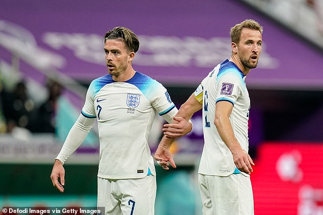 The move would see Grealish play at club level alongside his English counterpart Harry Kane