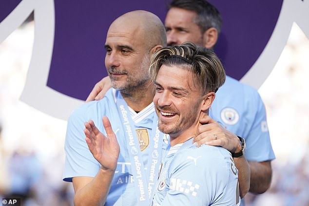 Pep Guardiola would fight to keep Grealish despite playing less often this season