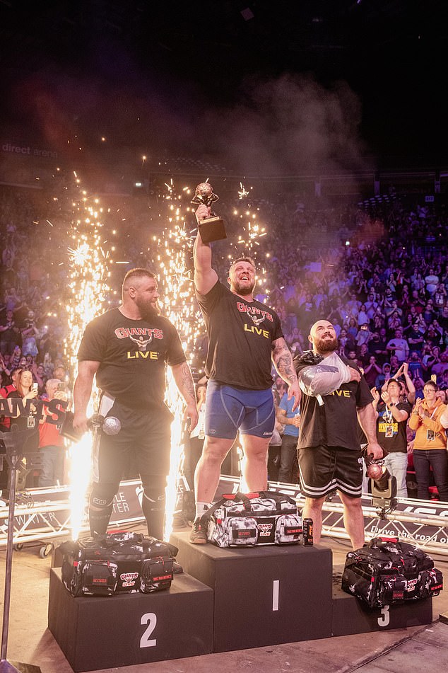 Luke Stoltman won the crown of Europe's Strongest Man earlier this year
