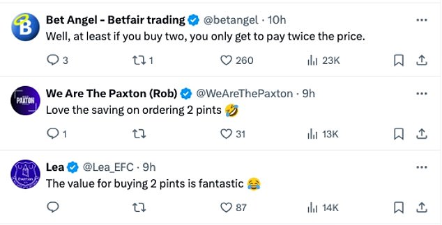 1716537881 473 Darts fans left stunned by disgusting beer prices as they