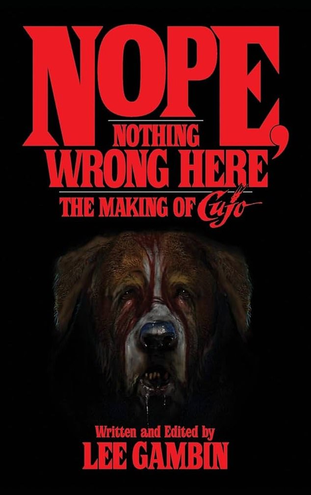 Over the past decade he has been in demand by international physical media producers to provide learned commentary and essays for DVD and Blu-ray releases.  Pictured: the cover of Gambin's book about the making of the horror classic Cujo