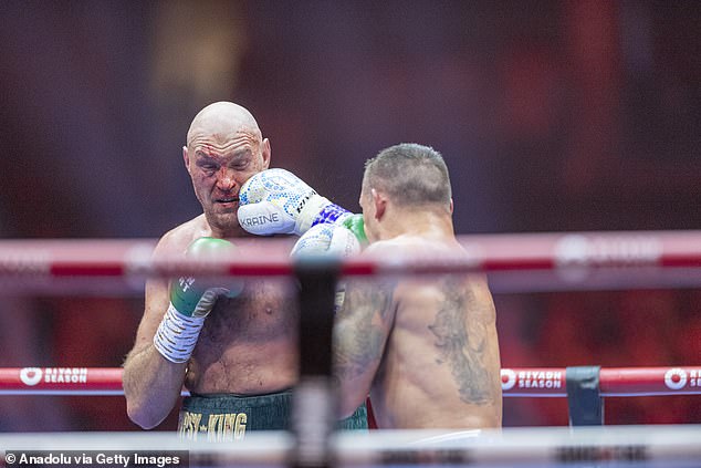 It was a brutal match, but Fury suffered nothing more than surface damage