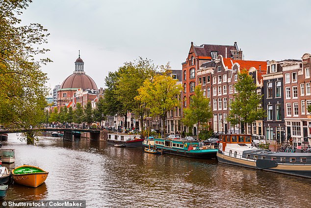 Belgian suspect Nongo B. was reportedly captured on security footage shortly before his death while walking with Castledine along the banks of the Singel Canal