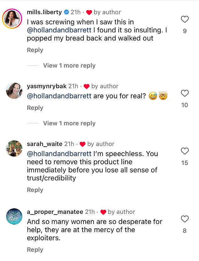 1716557434 574 An insult to women Holland Barrett accused of menowashing