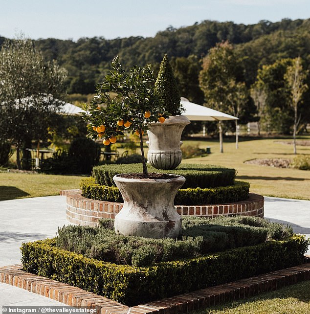 The estate has a number of locations where couples can take their vows, including a chapel