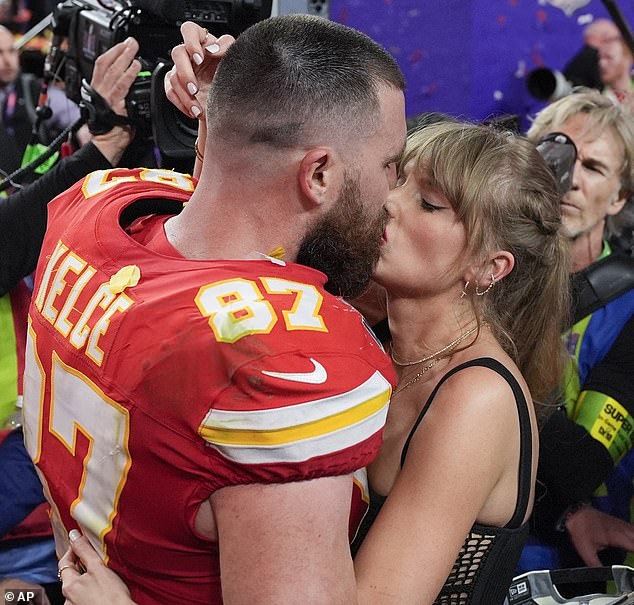 Kelce spoke out on his New Heights podcast - which he recorded in Europe while traveling with girlfriend Taylor Swift on her Eras Tour