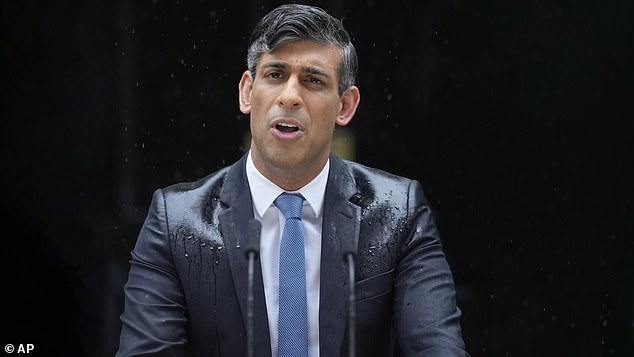Rishi Sunak risked catching a fever of a different kind by announcing the July 4 election in the pouring rain