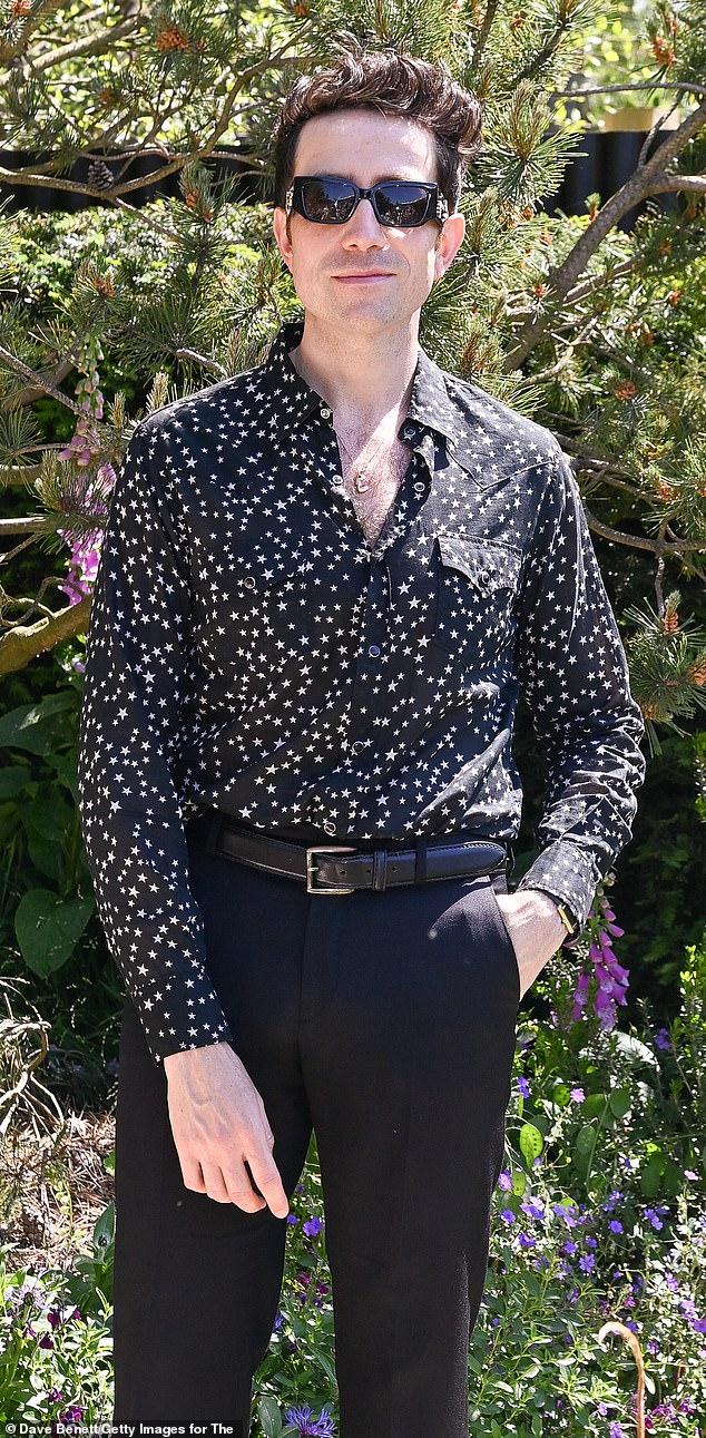 TV presenter Nick Grimshaw at the Chelsea Flower Show on May 20, 2024