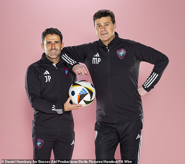Pochettino and his assistant Jesus Perez are in line to lead the World XI at Stamford Bridge
