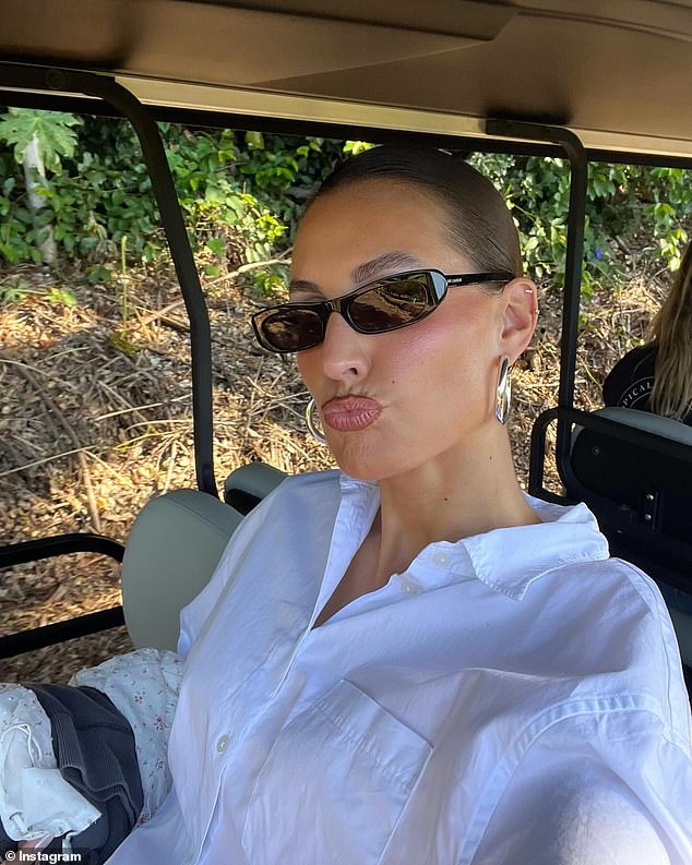 The Australian model, 36, took to Instagram to share a gallery of stunning snaps from the past few days, which gave insight into her daily routine