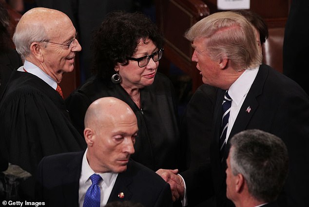 President Donald Trump could appoint three justices to the Supreme Court